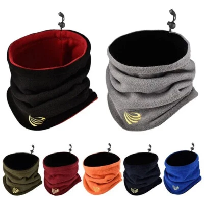 Thermal Fleece Snood Neck Warmer Scarf Warm Winter Ski For Men Women Winter UK - Image 1 of 4