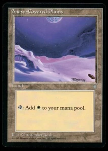 RUSH carte magic ENGLISH Snow-Covered Plains [EX] ICE - Picture 1 of 1