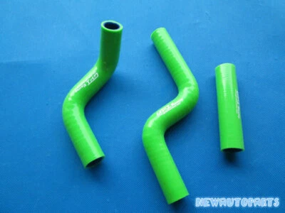 Manguera de radiador de silicona verde para Kawasaki KX80 KX85 KX100 1998-2009 08 07 06 05 Foto 1 de 4