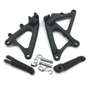 For Yamaha YZF-R1 2009-2014 Front Rider Foot Peg Rest Bracket Rearsets - Foto 1 di 14