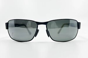 Maui Jim Black Coral Polarized Sunglasses 249-2M Black Gray Glass 7852