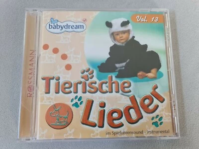 Babydream Vol 13 Tierische Lieder Spieluhrensound Instrumental CD Sehr Gut  - Bild 1 von 2