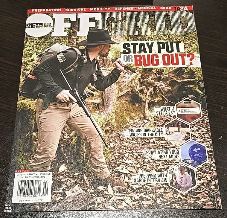 Recoil Magazine Off Grid Issue 65 Stay Put Or Bug Out - Image 1 of 1