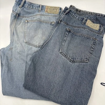 2 Pair of Vintage Red Head Fleece Lined Medium Wash Men's Jeans Size 38x32 - Image 1 of 4