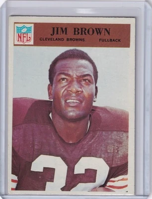 1966 Philadelphia #41 Jim Brown Cleveland Browns - Image 1 of 2