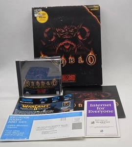Diablo Big Box Game Of The Year Edition (PC/MAC, 1998, Blizzard) - Picture 1 of 17