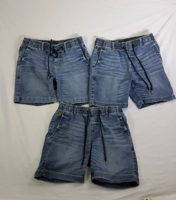 Lote de 3 Pantalones Cortos Jogger Denim US Polo Assn Para Hombres XS Pull On Pony 30 x 7 Foto 1 de 4