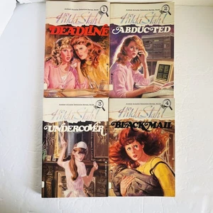 Lot Of 4 Amber Ainslie Detective Series Hilda Stahl Vintage #1-4 Christian - Foto 1 di 24