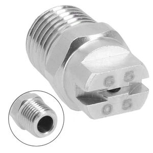Boquilla de ventilador pulverizador de lavadora de alta presión 1/4 de pulgada tipo tornillo aspersor de 65 grados - Imagen 1 de 24