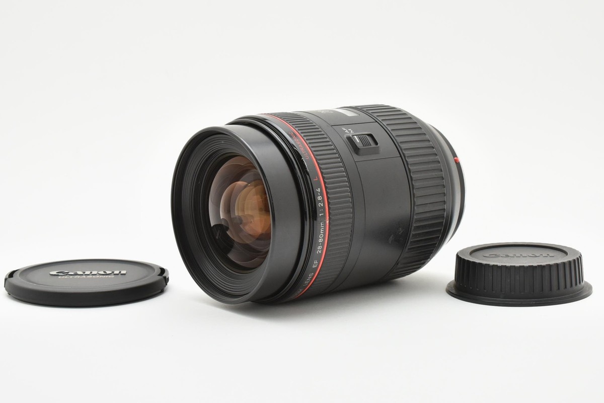 Canon EF Camera Lenses 28-80mm Focal f/2.8-4 Maximum
