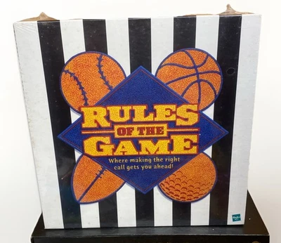Rules of the Game Board Game Sports Trivia Game By Hasbro (2000) - Image 1 of 4