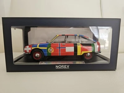 Norev Citroen GS Drapeaux 1ère edition 1971  1/18 Exclu Web 200 pcs - Photo 1/4