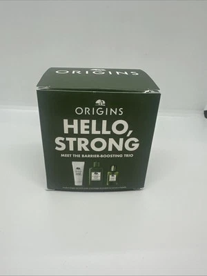 Origins HELLO STRONG Meet the Barrier-Boosting Trio Mega Mushroom 3 Mini NUEVO Foto 1 de 4