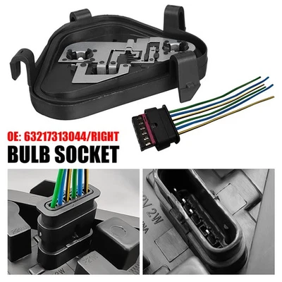 Para BMW 320i 328I Luz Trasera Panel Trasero Derecha Bombilla Enchufe 63217313044 NUEVO Foto 1 de 4