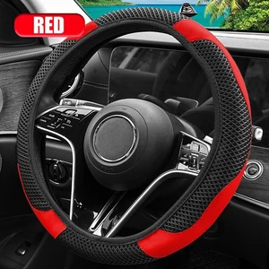 38cm/15" Car Steering Wheel Cover Anti-slip Breathable Protector Car Accessories - Bild 1 von 8