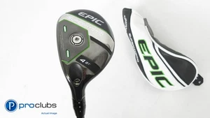 Mint! LEFT HANDED CALLAWAY EPIC SUPER HYBRID 21* #4 Regular Flex w/ HEADCOVER - Picture 1 of 4