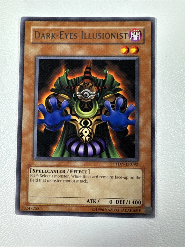 Dark-Eyes Illusionist VLP [PTDN-EN092] Rare Unlimited Yugioh Phantom Darkness - Image 1 of 2