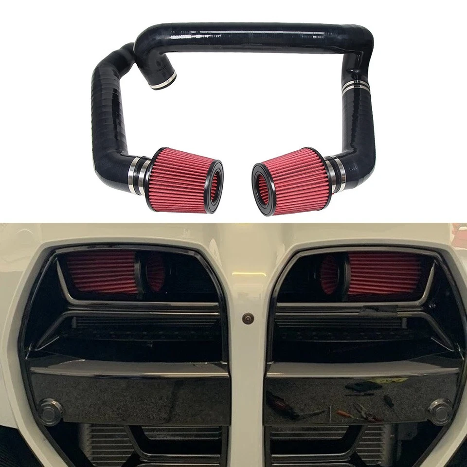 Front Mount Cold Air Intake System For 2021+ BMW M3 M4 G80 G81 G82 G83 3.0T - Image 1 of 4
