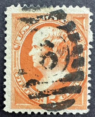 US 1879 Scott # 189 Used Stamp Daniel Webster - Image 1 of 2