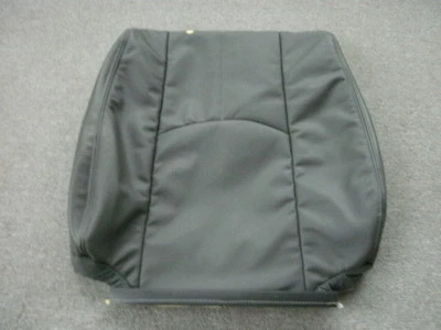 Mazda Tribute black leather left front seat back cover 05-06 - Image 1 of 4