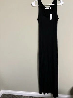 New York & Company Sleeveless Black Maxi Dress Size XS New NWT Jersey Knit - Image 1 of 4