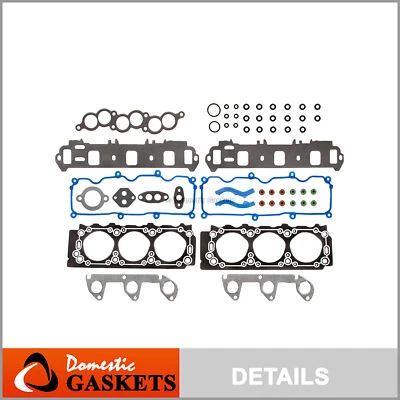 Se adapta a 91-01 Ford Ranger Aerostar Mazda B3000 3,0 L OHV Juego de juntas de culata VIN U V Foto 1 de 4