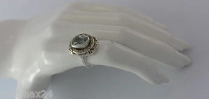 Silberring mit Topas Damen / 925er Silber - Bild 1 von 3