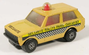 MATCHBOX 20 RANGE ROVER RALLY PARIS DAKAR SUPERFAST VINTAGE LESNEY ENGLAND - Picture 1 of 3