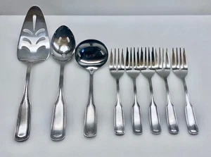 SILVERWARE ~ SALEM ~ 1776 ~ 8pc Mixed Filler Lot Fork s & Serving Never Used NEW - Picture 1 of 6