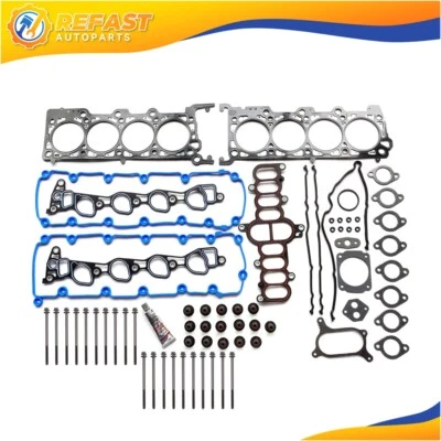 Head Gasket Set For Ford E-150 E-250 Explorer 4.6L V8 1997-1999 Foto 1 de 4