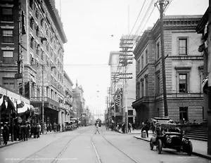 1905-1915 Royal Street, Mobile Alabama Vintage Photograph 8.5" x 11" Reprint - Picture 1 of 1