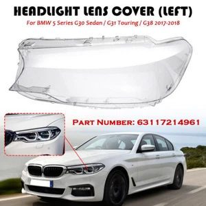 Cubierta de lente del faro del lado izquierdo para BMW Serie 5 G30 G31 G38 2017 - Imagen 1 de 8