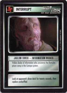 Star Trek CCG Jaglom Shrek Near-Mint/NM Rare – Premier Limited 1994 - Bild 1 von 1