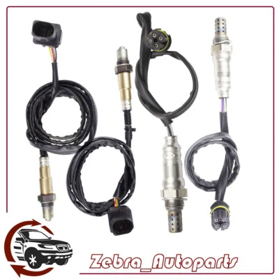 4x Sensor de oxígeno O2 1 y 2 para BMW 525i 525xi 3,0 L 2006 2007 aguas arriba + aguas abajo Foto 1 de 4