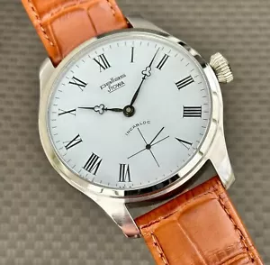 STOWA MARINE MARIAGE ETA UNITAS 6498 SWISS HANDAUFZUG LEDERBAND 45MM TOP - Bild 1 von 9