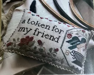 SEWN IN FRIENDSHIP Sampler Pattern by Heartstring Samplery - Picture 1 of 3