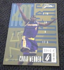 1994-95 Flair Hot Numbers #20 Chris Webber Warriors