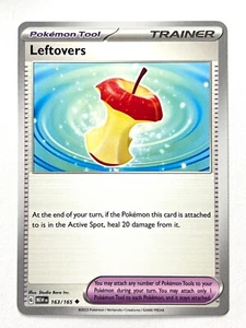 Leftovers 163/165 Uncommon Scarlet & Violet - 151 Pokemon TCG Near Mint NM - Picture 1 of 4
