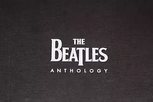 The Beatles Anthology 3 Promo CD press kits w/ 4 Photos & Badge RARE! John, Paul - Picture 1 of 10