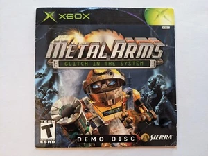 NEW SEALED Metal Arms Glitch in the System Demo Disc Microsoft XBOX - Picture 1 of 2