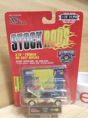 Racing Champions NASCAR 1/64 diecast stock rods #9 Track Gear 68 Mustang Burton - Image 1 of 4