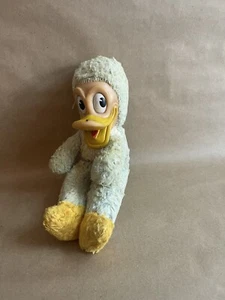 Vintage 9” Gund Swedlin Rubber Face Disney Donald Duck Doll RARE - Picture 1 of 7