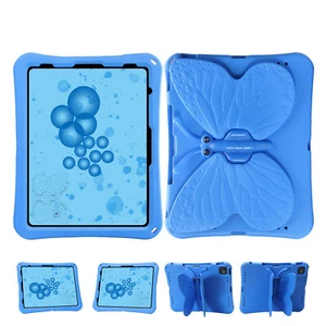 Kids Cute EVA Case For iPad 9th 8th 7th 6/5th Gen Rotation Stand Butterfly Cover - Picture 1 of 47