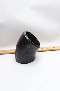 Carbon Steel 40 Degree Buttweld Elbow Black Schedule 40 2-1/2" - Picture 1 of 3