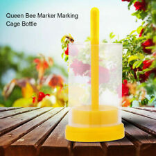 Queen Bee Cage Plastic Enlarged One-Handed Marking Bottle Plunger Beekeeping Too