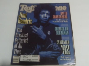 Rolling Stone Magazine-Jimi Hendrix Cover-Feb 1992-EX - Picture 1 of 1