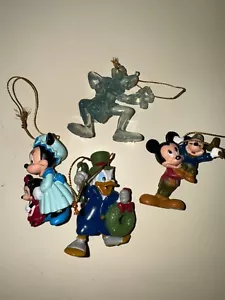 4 1992 Avon Christmas Carol Disney Collection Vintage Ornaments - Mickey & more - Bild 1 von 10