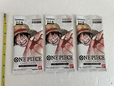 One Piece Card Game TCG Teaching Tour Limited Promotion Pack x 3 Set 2022