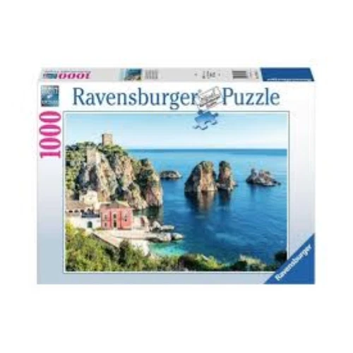 Ravensburger Puzzle 1000 pezzi Sea Stacks at Scopello - Immagine 1 di 1