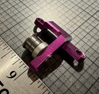 HPI RS4 Front Belt Tensioner Purple Nitro RS4 2 Racer 1/10 RTR GPM - Image 1 of 4